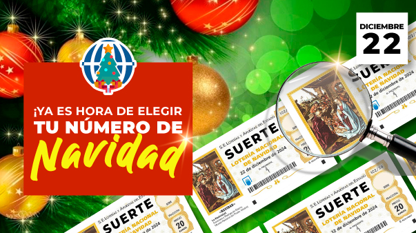 Entrada del Sorteo de Navidad Noviembre 2024