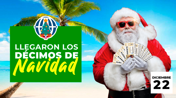 Llegada de Lotería de Navidad
