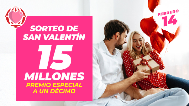 Sorteo de San Valentín